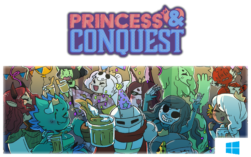 Princess & conquest Wallpaper PC Game Lab