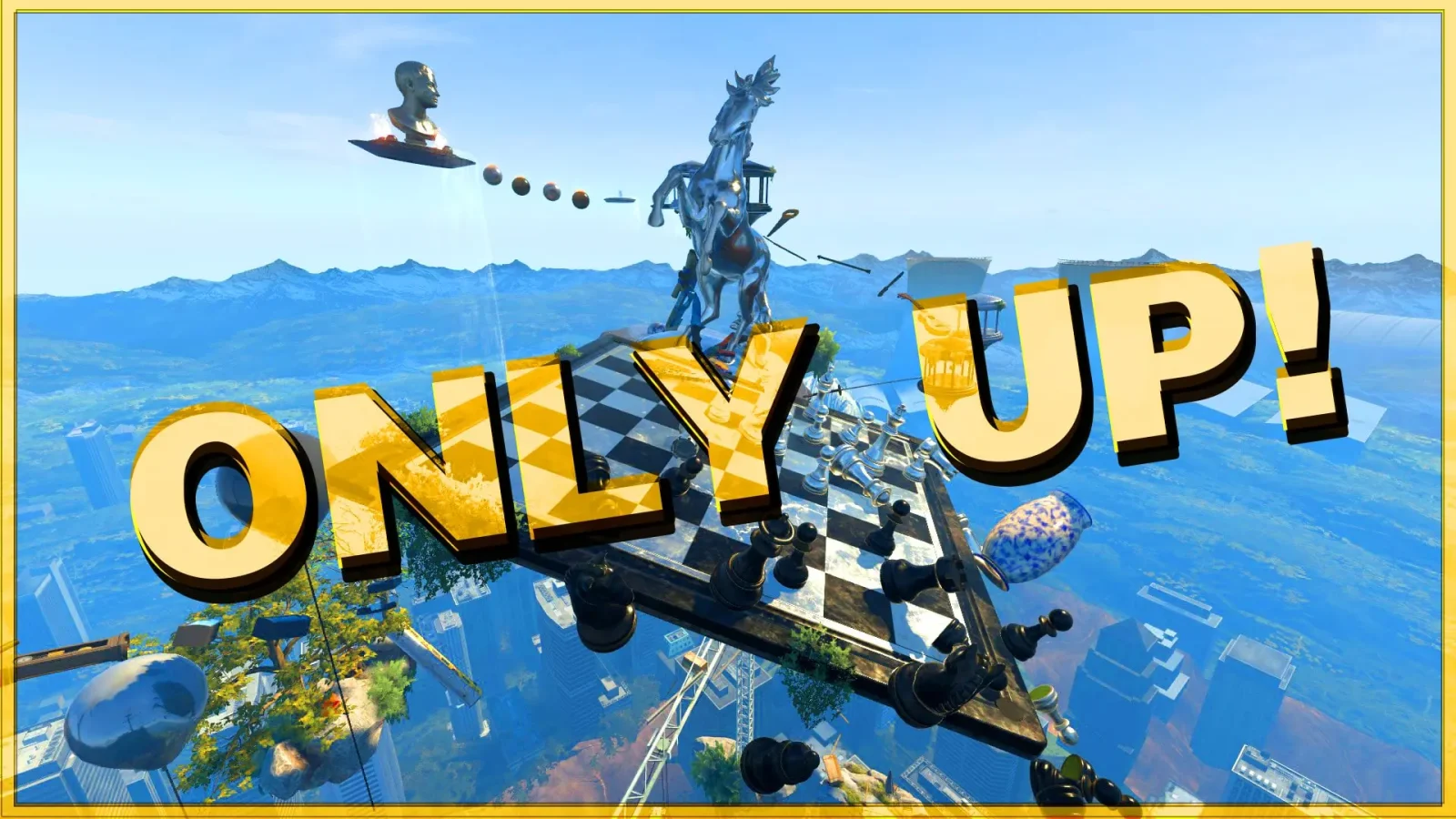 Only Up Wallpaper by pcgamelab