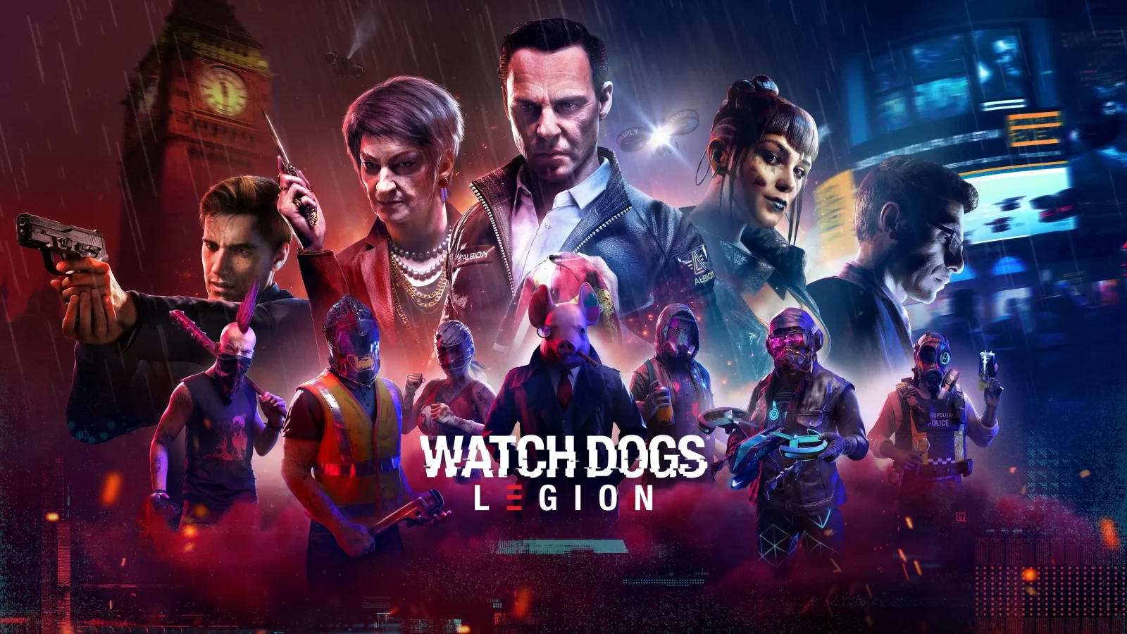 Watch Dogs Legion Wallpaper by PCgamelab