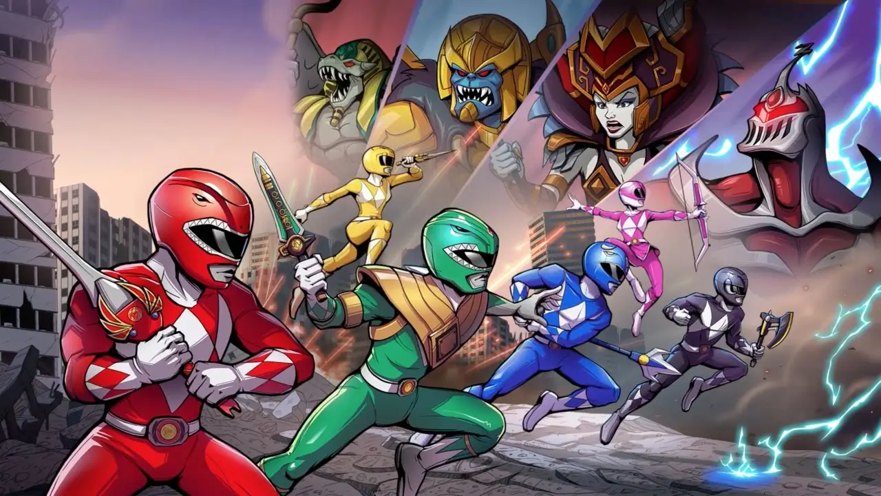 Mighty Morphin Power Rangers Mega Battle ps4 dlc file